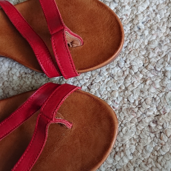 miz mooz alana red Strappy Sandals size 8 - Picture 7 of 13